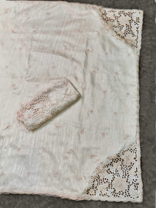 New Arrival – Tusser Cotton Cutwork Collection