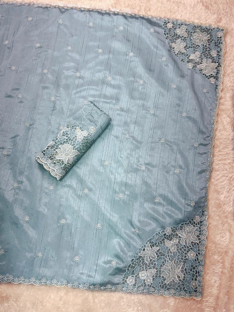 New Arrival – Tusser Cotton Cutwork Collection
