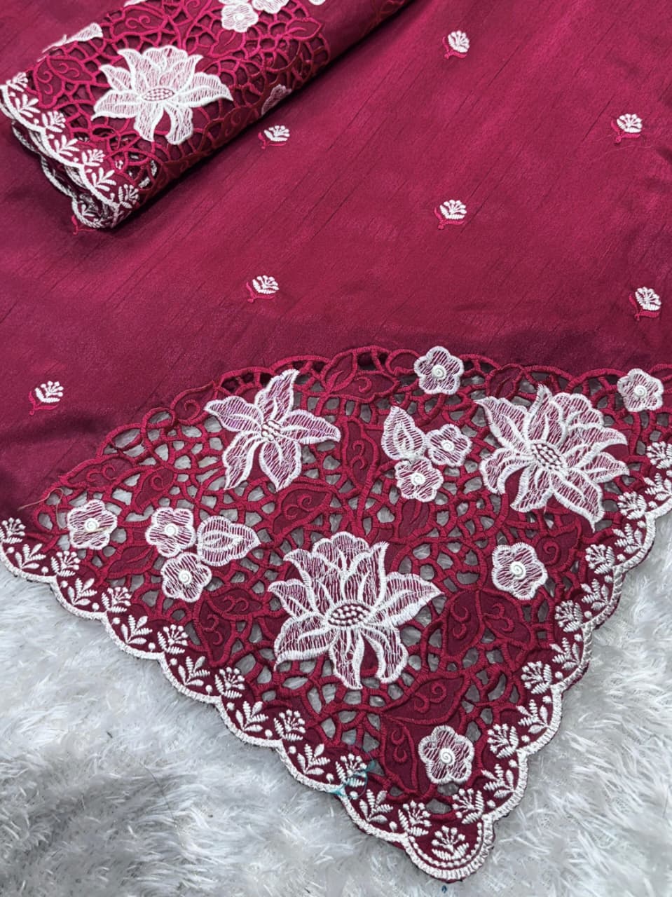 New Arrival – Tusser Cotton Cutwork Collection